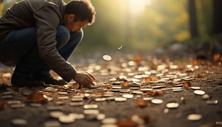 The Spiritual Journey of Finding Coins